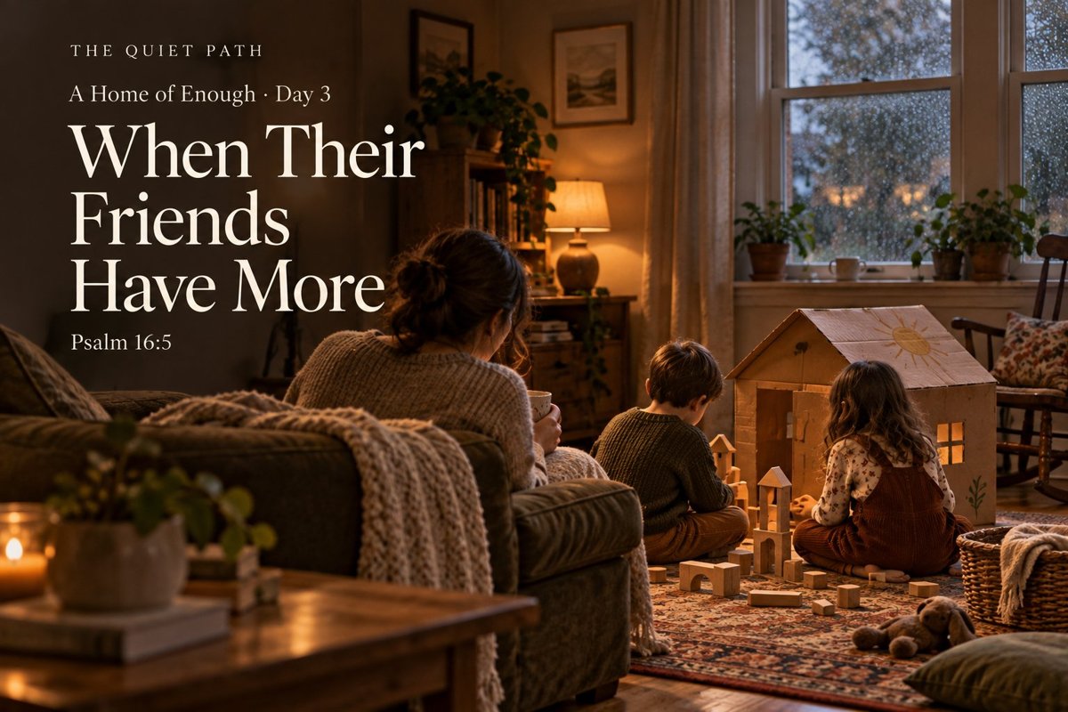A Home of Enough, Day 3: When Their Friends Have More — series artwork