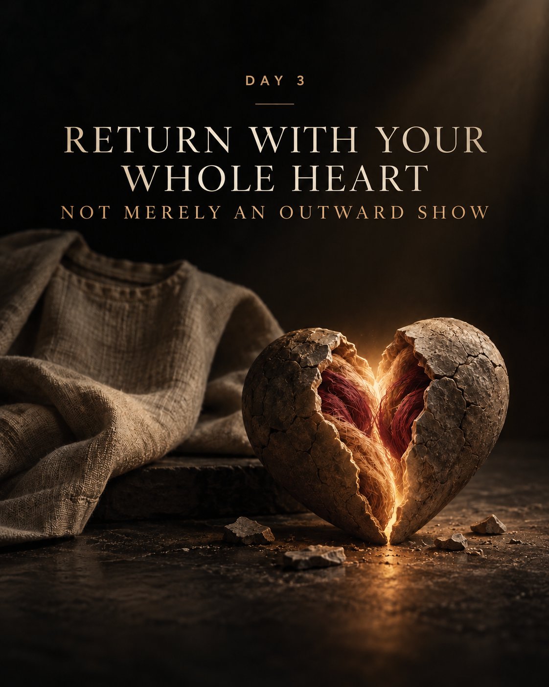 Return With Your Whole Heart, Day 3: Return With Your Whole Heart — series artwork