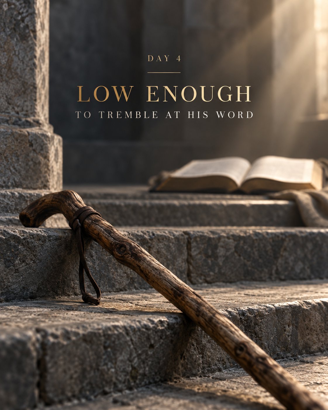 Return With Your Whole Heart, Day 4: Low Enough to Listen — series artwork