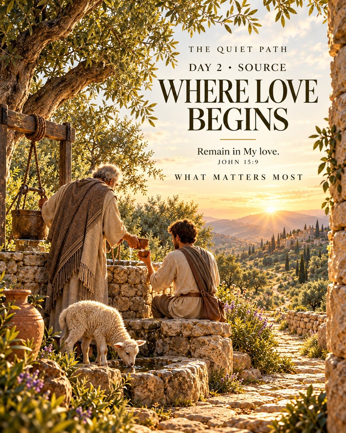 What Matters Most, Day 2: Where Love Begins — series artwork