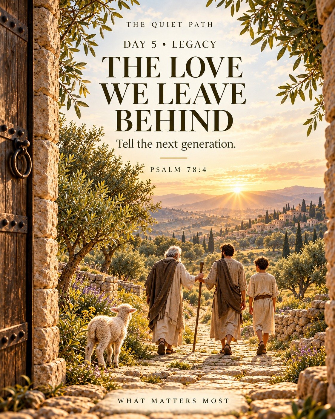 What Matters Most, Day 5: The Love We Leave Behind — series artwork