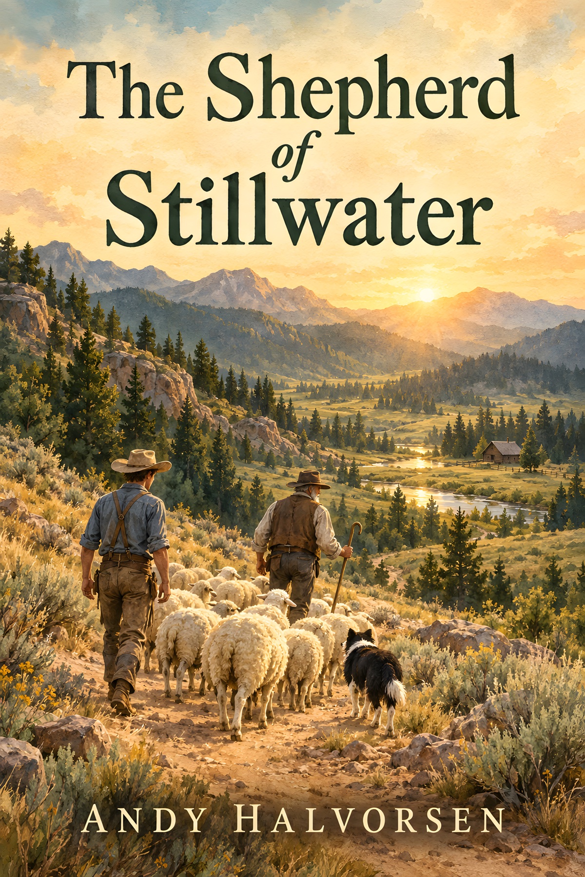 The Shepherd of Stillwater by Andy Halvorsen book cover